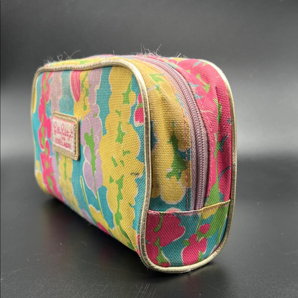 Lilly Pulitzer Multicolor Floral Cosmetic Bag - Picture 5 of 10